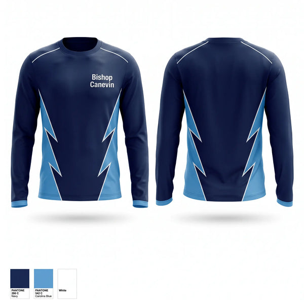 Long Sleeve Performance Shirt, Bishop Canevin, Baseball, Teamtime, Team time, sublimation, custom sports apparel, team uniforms, spirit wear, spiritwear, sports uniforms, custom shirts, team store, custom team store, fundraiser sports, apparel fundraiser