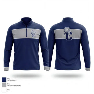 Quarter Zip Jacket, South Central, Men's Basketball, Teamtime, Team time, sublimation, custom sports apparel, team uniforms, spirit wear, spiritwear, sports uniforms, custom shirts, team store, custom team store, fundraiser sports, apparel fundraiser