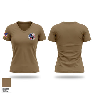 Womens Short Sleeve Vneck Shirt, LEA Traffic, Army, Teamtime, Team time, sublimation, custom sports apparel, team uniforms, spirit wear, spiritwear, sports uniforms, custom shirts, team store, custom team store, fundraiser sports, apparel fundraiser