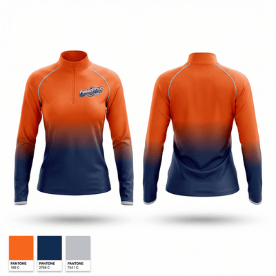 Chargettes 82108702 Quarter Zip Jacket - 1