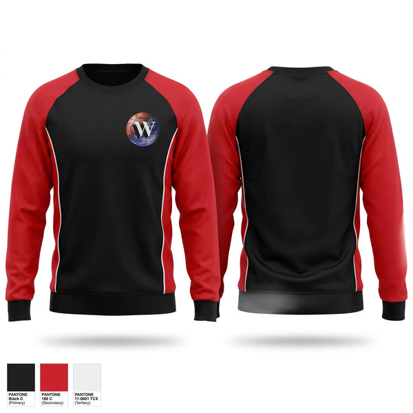 Crew Neck Sweatshirt, WW Icons, Women's Basketball, Teamtime, Team time, sublimation, custom sports apparel, team uniforms, spirit wear, spiritwear, sports uniforms, custom shirts, team store, custom team store, fundraiser sports, apparel fundraiser