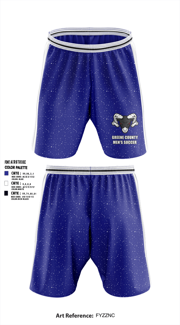Athletic Shorts With Pockets, Greene County Middle School Soccer, Men's Soccer, Teamtime, Team time, sublimation, custom sports apparel, team uniforms, spirit wear, spiritwear, sports uniforms, custom shirts, team store, custom team store, fundraiser sports, apparel fundraiser