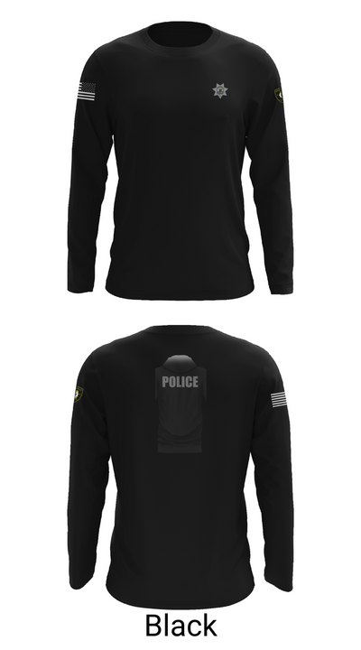 Nashville Police Department 22695418 Long Sleeve Performance Shirt 25