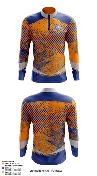 Quarter Zip Jacket, Valley Thunder, Ice Hockey, Teamtime, Team time, sublimation, custom sports apparel, team uniforms, spirit wear, spiritwear, sports uniforms, custom shirts, team store, custom team store, fundraiser sports, apparel fundraiser