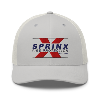 SPRINX FIRE PROTECTION 22334846 Retro Trucker Hat | Yupoong 6606