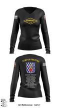 2-16 rangers 46509230 Women's Long Sleeve V-neck Shirt - 22
