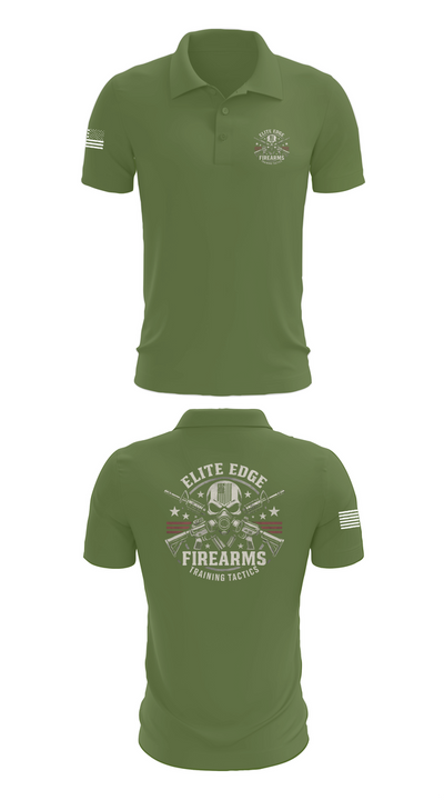 Elite edge firearms 22698132 Short Sleeve Performance Polo - 47
