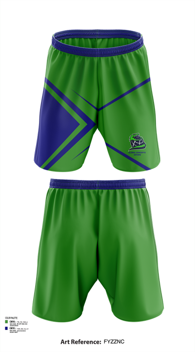 Global Concepts Gators 77291013 Athletic Shorts With Pockets - 1