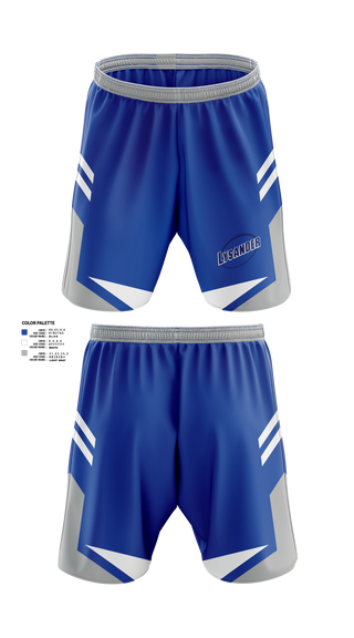 Athletic Shorts With Pockets, Lysander Lightning, Ice Hockey, Teamtime, Team time, sublimation, custom sports apparel, team uniforms, spirit wear, spiritwear, sports uniforms, custom shirts, team store, custom team store, fundraiser sports, apparel fundraiser