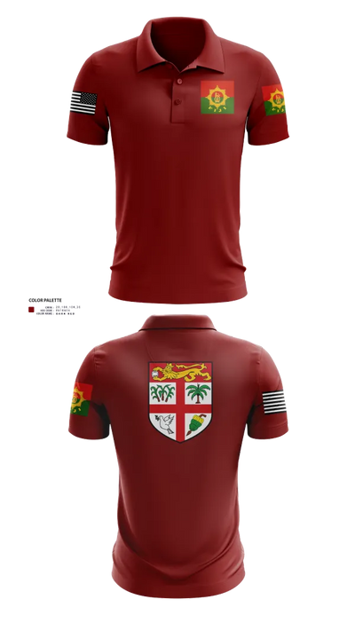 Tu Vakarau 38782154 Short Sleeve Performance Polo - 21