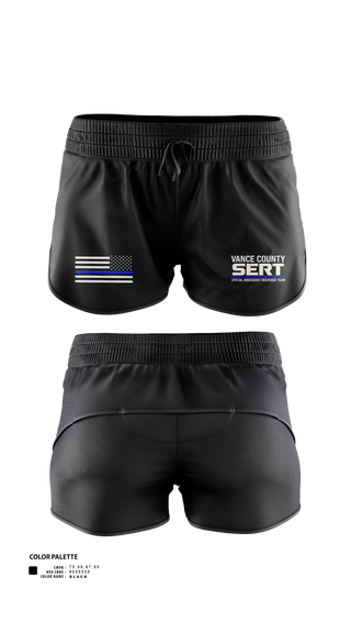 Ranger Panties, Vance County Sheriff Office S.E.R.T, Police, Teamtime, Team time, sublimation, custom sports apparel, team uniforms, spirit wear, spiritwear, sports uniforms, custom shirts, team store, custom team store, fundraiser sports, apparel fundraiser