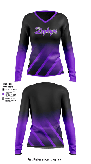Womens Long Sleeve Vneck Shirt, Zephyrs, Softball, Teamtime, Team time, sublimation, custom sports apparel, team uniforms, spirit wear, spiritwear, sports uniforms, custom shirts, team store, custom team store, fundraiser sports, apparel fundraiser