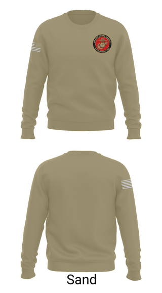 Crew Neck Sweatshirt, Marine Corps League Casa Grande Detachment 901, , Teamtime, Team time, sublimation, custom sports apparel, team uniforms, spirit wear, spiritwear, sports uniforms, custom shirts, team store, custom team store, fundraiser sports, apparel fundraiser