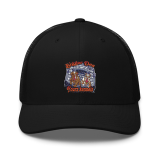 Bigger den yourz kennelz 20152754 Retro Trucker Hat | Yupoong 6606