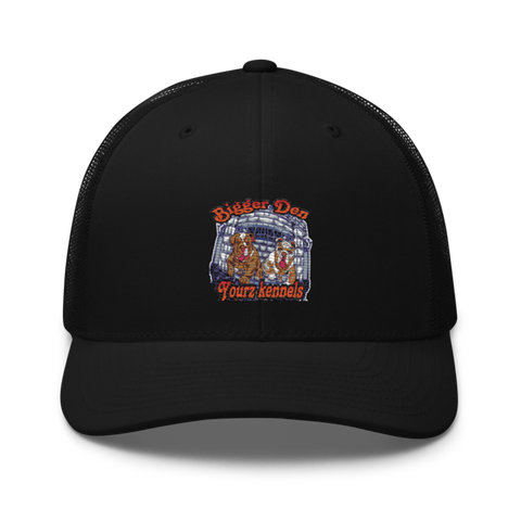 Bigger den yourz kennelz 20152754 Retro Trucker Hat | Yupoong 6606