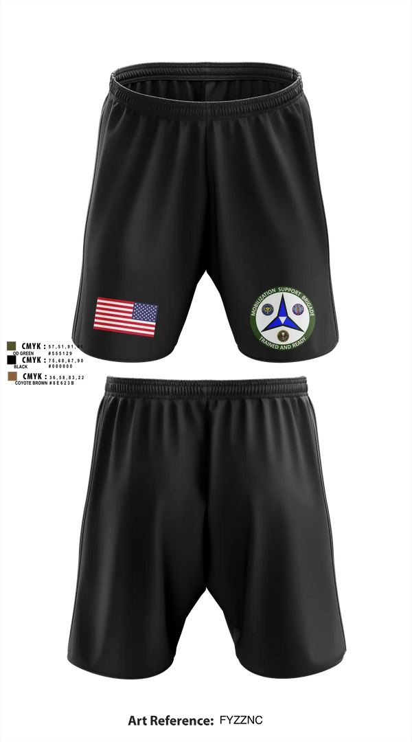 Athletic Shorts With Pockets, 38th RSG, Army, Teamtime, Team time, sublimation, custom sports apparel, team uniforms, spirit wear, spiritwear, sports uniforms, custom shirts, team store, custom team store, fundraiser sports, apparel fundraiser