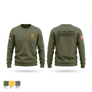 Crew Neck Sweatshirt, Sullivan County Sheriff’s Office, Police, Teamtime, Team time, sublimation, custom sports apparel, team uniforms, spirit wear, spiritwear, sports uniforms, custom shirts, team store, custom team store, fundraiser sports, apparel fundraiser
