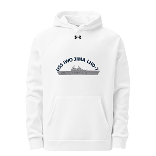 USS IWO JIMA LHD7 FRG Under Armour Hoodie