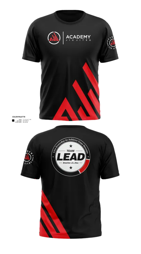 Soft Poly Tee Cotton Like Feel, Academy Jiu Jitsu, , Teamtime, Team time, sublimation, custom sports apparel, team uniforms, spirit wear, spiritwear, sports uniforms, custom shirts, team store, custom team store, fundraiser sports, apparel fundraiser