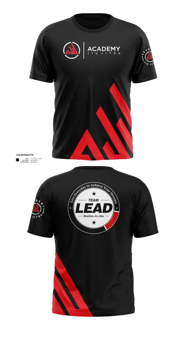 Soft Poly Tee Cotton Like Feel, Academy Jiu Jitsu, , Teamtime, Team time, sublimation, custom sports apparel, team uniforms, spirit wear, spiritwear, sports uniforms, custom shirts, team store, custom team store, fundraiser sports, apparel fundraiser