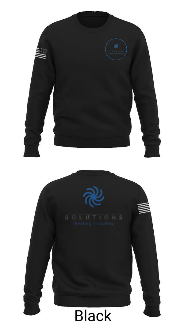 Crew Neck Sweatshirt, Conditioned Air Solutions, , Teamtime, Team time, sublimation, custom sports apparel, team uniforms, spirit wear, spiritwear, sports uniforms, custom shirts, team store, custom team store, fundraiser sports, apparel fundraiser