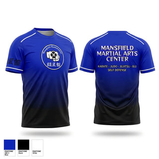 Soft Poly Tee Cotton Like Feel, Mansfield Martial Arts Center, , Teamtime, Team time, sublimation, custom sports apparel, team uniforms, spirit wear, spiritwear, sports uniforms, custom shirts, team store, custom team store, fundraiser sports, apparel fundraiser