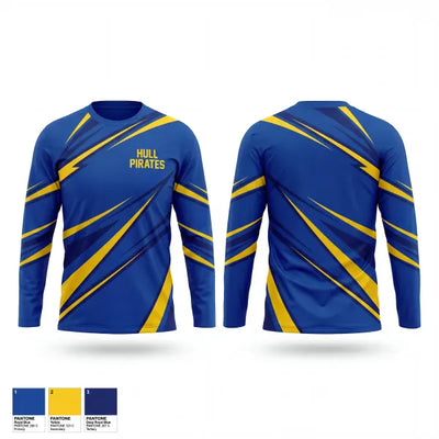Hull Pirates 42134089 Long Sleeve Performance Shirt 2