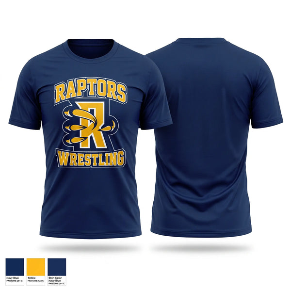 Short Sleeve Performance Shirt, RHAM RAPTORS, Wrestling, Teamtime, Team time, sublimation, custom sports apparel, team uniforms, spirit wear, spiritwear, sports uniforms, custom shirts, team store, custom team store, fundraiser sports, apparel fundraiser