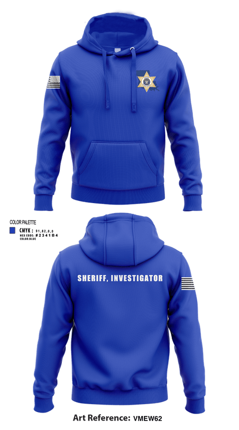 Hoodie, Acadia Parish Sheriff's Office, Police, Teamtime, Team time, sublimation, custom sports apparel, team uniforms, spirit wear, spiritwear, sports uniforms, custom shirts, team store, custom team store, fundraiser sports, apparel fundraiser