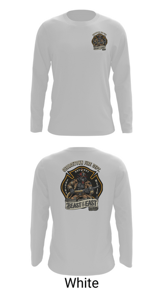 Long Sleeve Performance Shirt, Georgetown Fire Station 7, Fire Department, Teamtime, Team time, sublimation, custom sports apparel, team uniforms, spirit wear, spiritwear, sports uniforms, custom shirts, team store, custom team store, fundraiser sports, apparel fundraiser