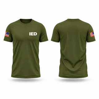 Old School Cotton Feel Shirt, IED, Army, Teamtime, Team time, sublimation, custom sports apparel, team uniforms, spirit wear, spiritwear, sports uniforms, custom shirts, team store, custom team store, fundraiser sports, apparel fundraiser
