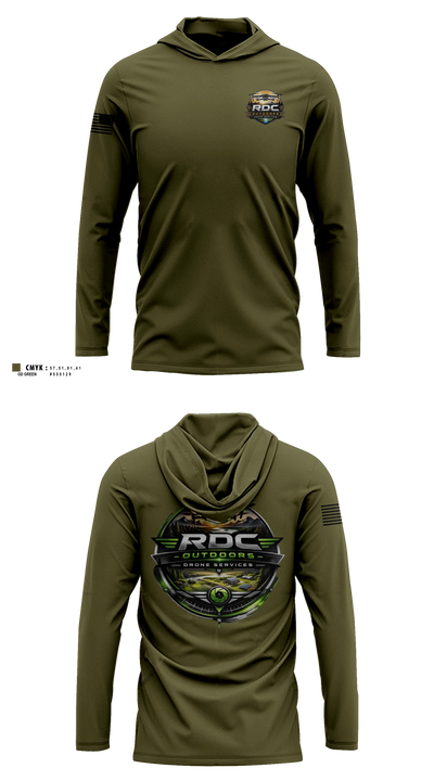 RDC Outdoors Long Sleeve hooded sunshirt - 11