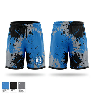 Athletic Shorts With Pockets, Blues, Baseball, Teamtime, Team time, sublimation, custom sports apparel, team uniforms, spirit wear, spiritwear, sports uniforms, custom shirts, team store, custom team store, fundraiser sports, apparel fundraiser