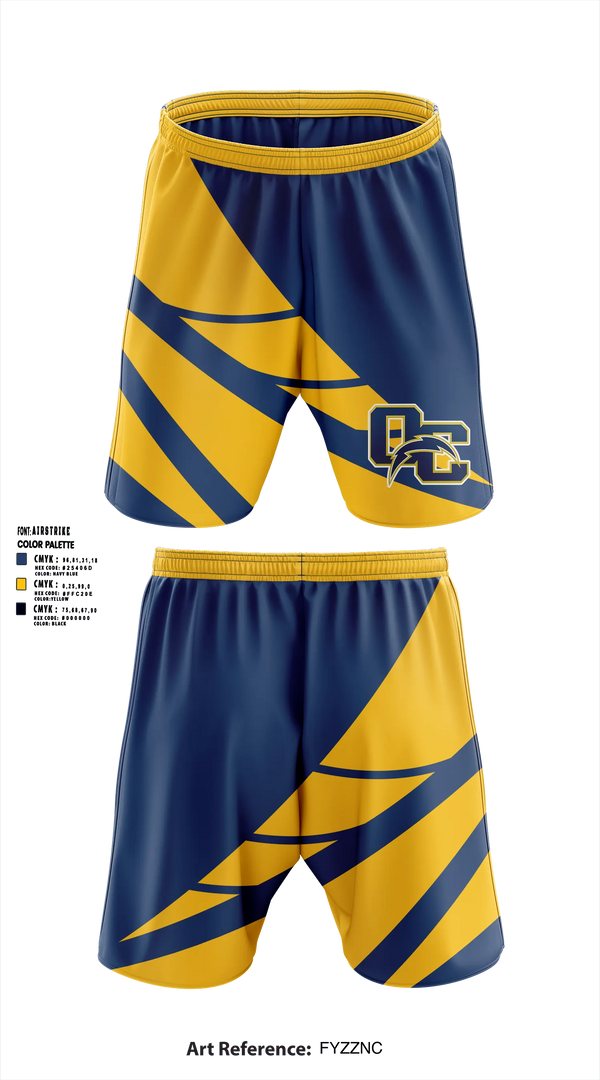 Athletic Shorts With Pockets, Oakmont chargers, , Teamtime, Team time, sublimation, custom sports apparel, team uniforms, spirit wear, spiritwear, sports uniforms, custom shirts, team store, custom team store, fundraiser sports, apparel fundraiser
