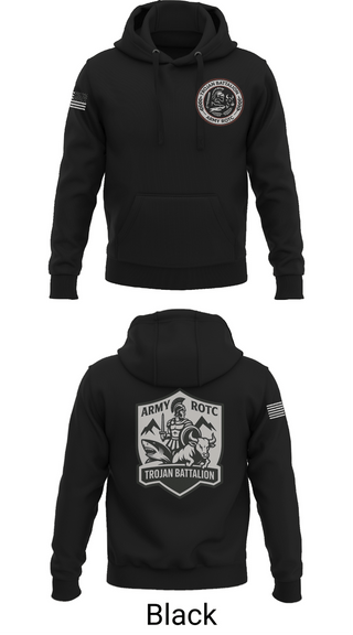 Hoodie, Trojan Battalion, Army, Teamtime, Team time, sublimation, custom sports apparel, team uniforms, spirit wear, spiritwear, sports uniforms, custom shirts, team store, custom team store, fundraiser sports, apparel fundraiser