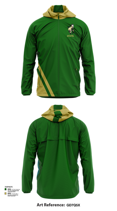 Manitou Springs High School Cheer 43487392 Windbreaker - 53 (1)