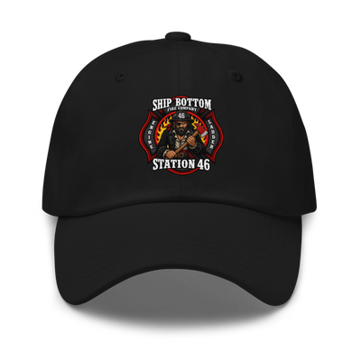 Ship bottom fire company Dad hat
