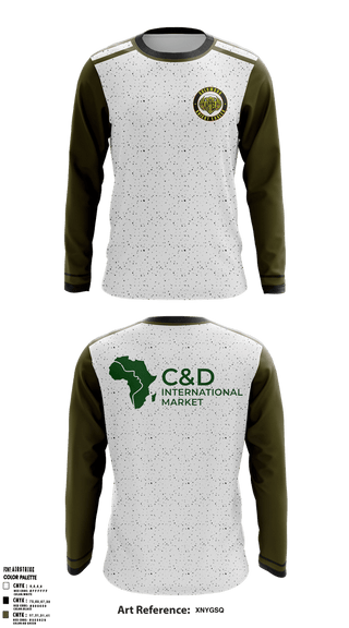 Long Sleeve Performance Shirt, Columbus Knight Eagles, Men's Soccer, Teamtime, Team time, sublimation, custom sports apparel, team uniforms, spirit wear, spiritwear, sports uniforms, custom shirts, team store, custom team store, fundraiser sports, apparel fundraiser