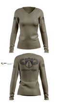 4-319 AFAR, Assassin Battery 49231618 Women's Long Sleeve V-neck Shirt - 4