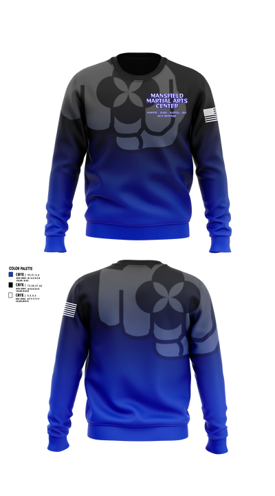 Mansfield Martial Arts Center Crew Neck Sweatshirt - 33
