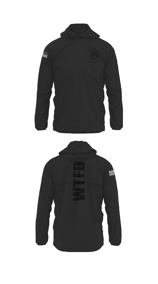 Windbreaker, Wayne Twp / Grass Creek Fire Dept, Fire Department, Teamtime, Team time, sublimation, custom sports apparel, team uniforms, spirit wear, spiritwear, sports uniforms, custom shirts, team store, custom team store, fundraiser sports, apparel fundraiser