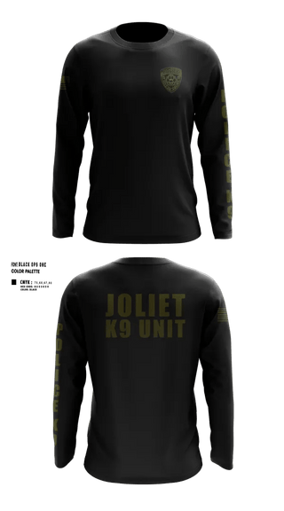 Old School Cotton Feel Shirt, Joliet Police K-9 Unit, Police, Teamtime, Team time, sublimation, custom sports apparel, team uniforms, spirit wear, spiritwear, sports uniforms, custom shirts, team store, custom team store, fundraiser sports, apparel fundraiser
