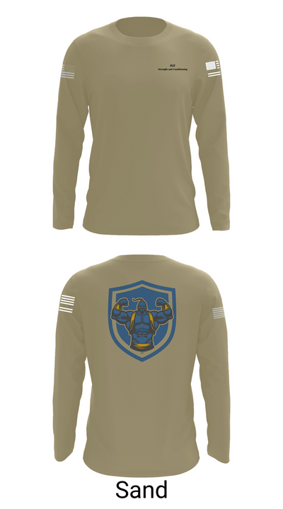 3rd Chemical Brigade H2F 36811155 Long Sleeve Performance Shirt 86