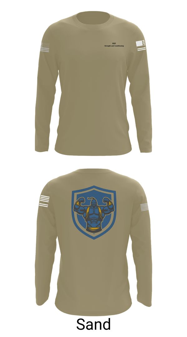 Long Sleeve Performance Shirt, 3rd Chemical Brigade H2F, Army, Teamtime, Team time, sublimation, custom sports apparel, team uniforms, spirit wear, spiritwear, sports uniforms, custom shirts, team store, custom team store, fundraiser sports, apparel fundraiser