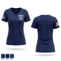 Criminal Investigation Division Women's Short Sleeve V-neck Shirt - 1