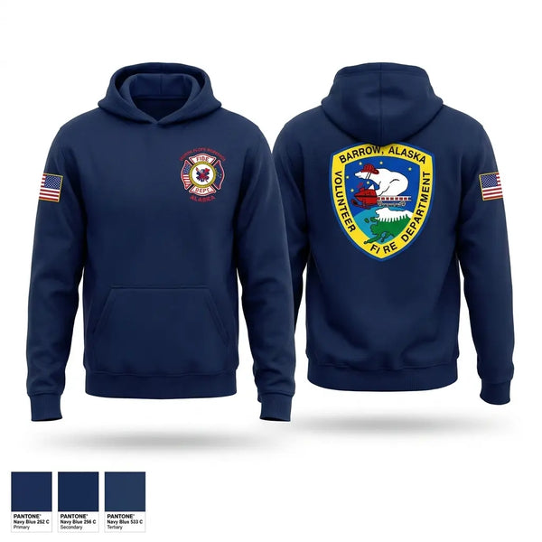 Hoodie, Barrow Volunteer Fire Department, Fire Department, Teamtime, Team time, sublimation, custom sports apparel, team uniforms, spirit wear, spiritwear, sports uniforms, custom shirts, team store, custom team store, fundraiser sports, apparel fundraiser