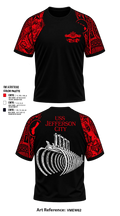 USS JEFFERSON CITY 86989980 Short Sleeve Performance Shirt - 6