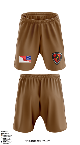 Athletic Shorts With Pockets, CFAY Security MWD, , Teamtime, Team time, sublimation, custom sports apparel, team uniforms, spirit wear, spiritwear, sports uniforms, custom shirts, team store, custom team store, fundraiser sports, apparel fundraiser