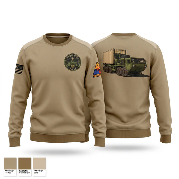 Crew Neck Sweatshirt, 1-67, Army, Teamtime, Team time, sublimation, custom sports apparel, team uniforms, spirit wear, spiritwear, sports uniforms, custom shirts, team store, custom team store, fundraiser sports, apparel fundraiser