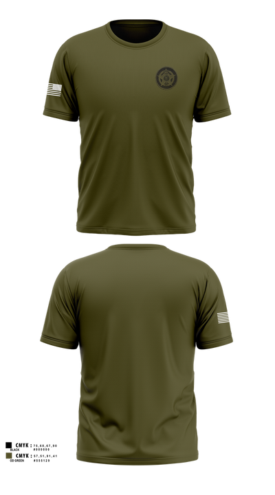 Pike County Sheriff’s Department 45157543 Old School Cotton Feel Shirt - 101